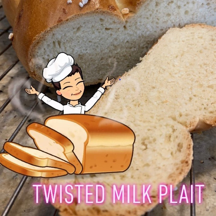 Twisted Milk Plait by A Touch of Magic