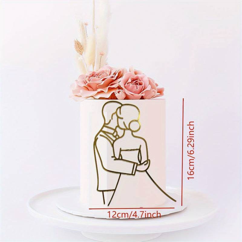 Side Topper - Bride - Groom