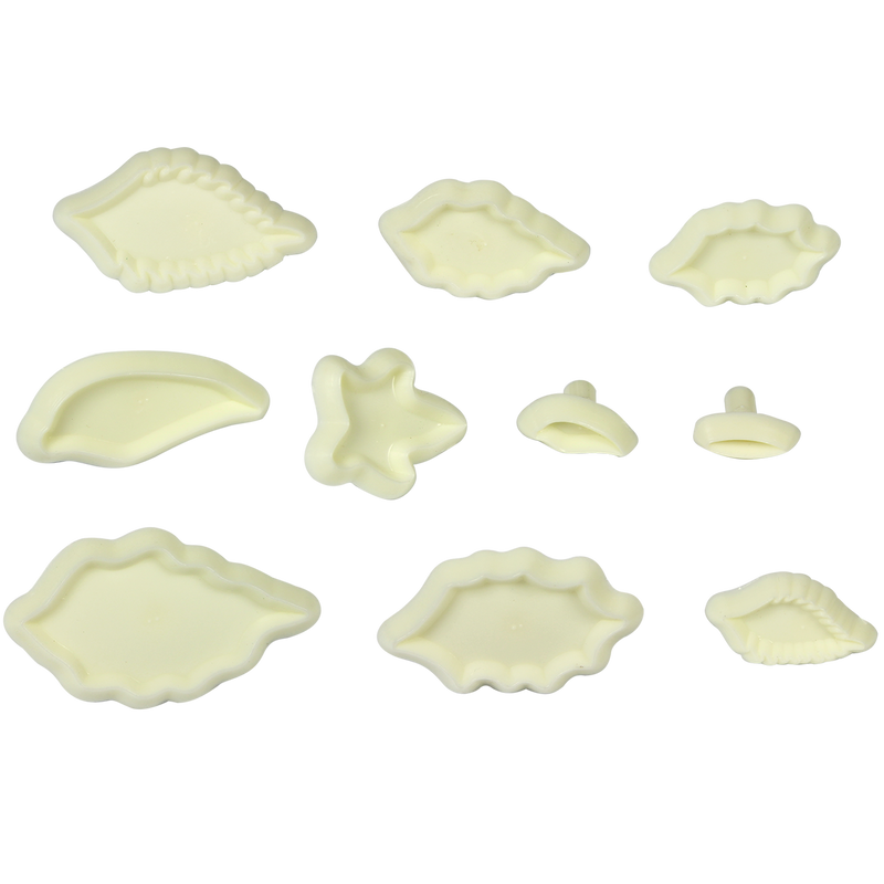 JEM Foliage Cutters - Mixed Leaves Set 1 Set of 10