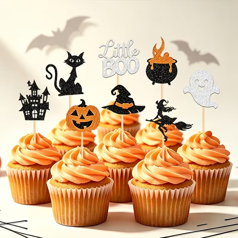 Halloween 8pc Cupcake Pics