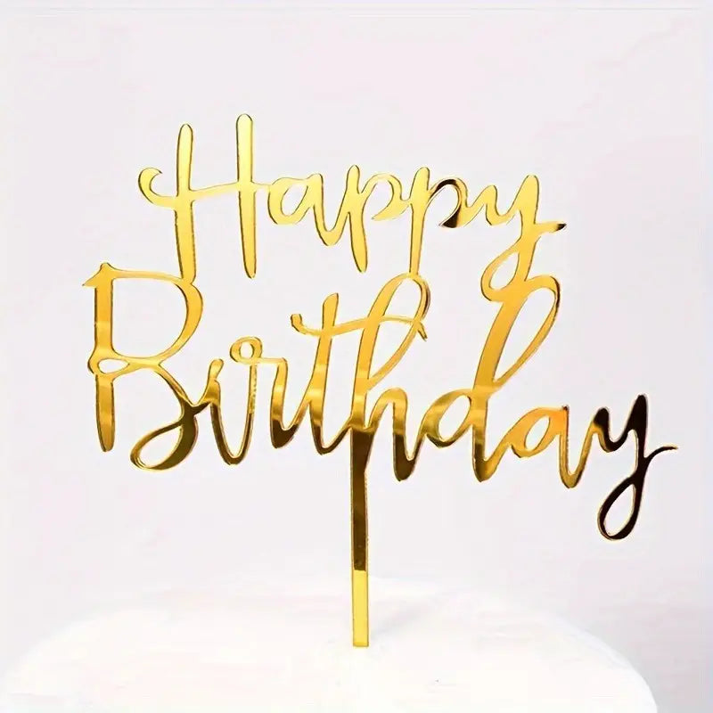 Flex Acrylic Birthday Toppers