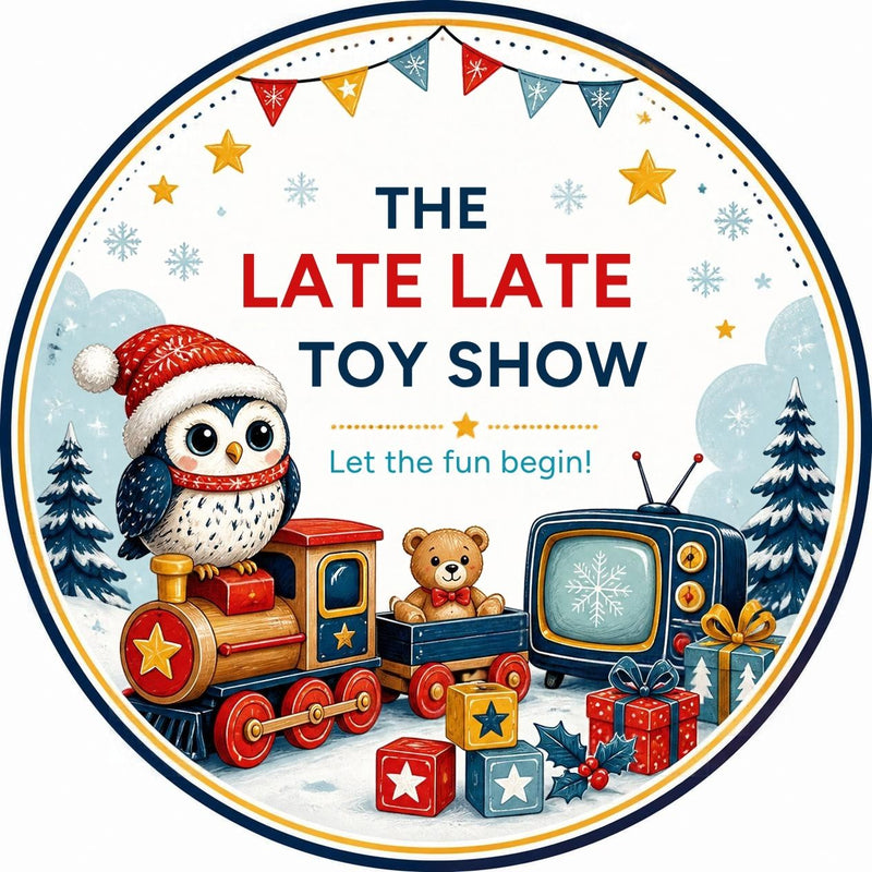 Late Late Toy Show Cupcake Toppers