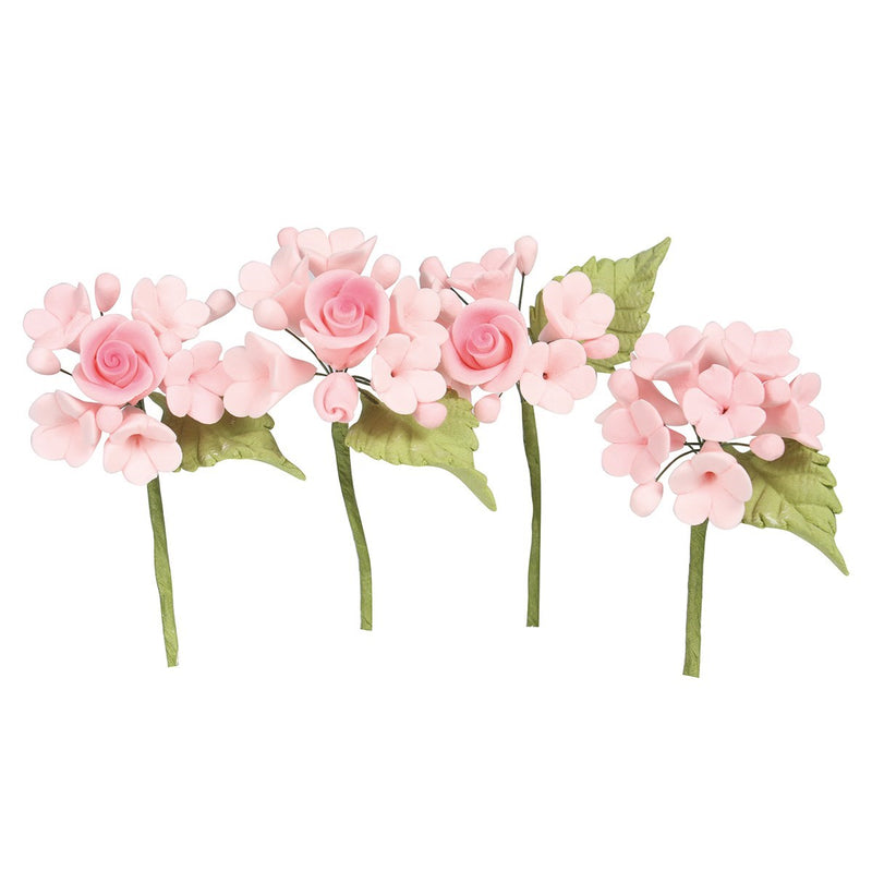 House Of Cake Mini Rose Spray - Pink