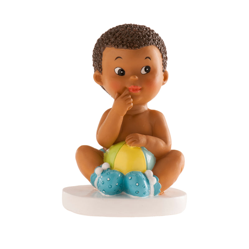 Christening Boy With Ball 10cm