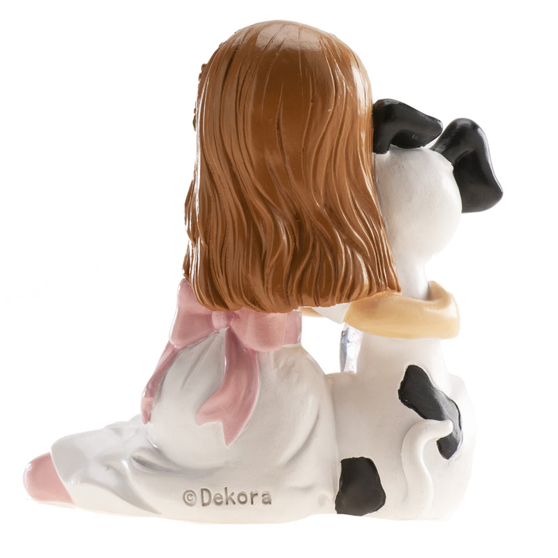 Communion Girl With Dog 115mm Large