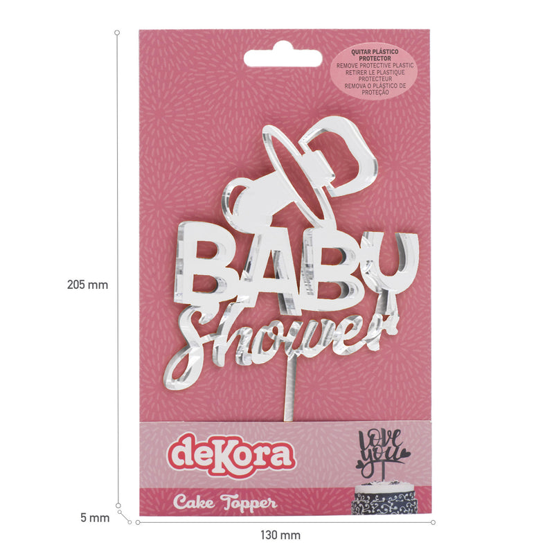 Cake Topper - Acrylic Baby Shower