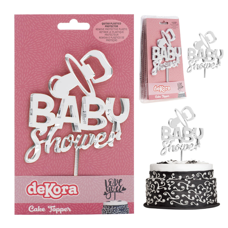 Cake Topper - Acrylic Baby Shower