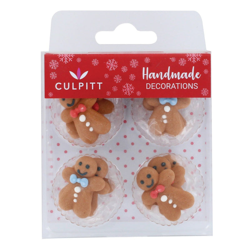 Gingerbread Men Pipings 12pk