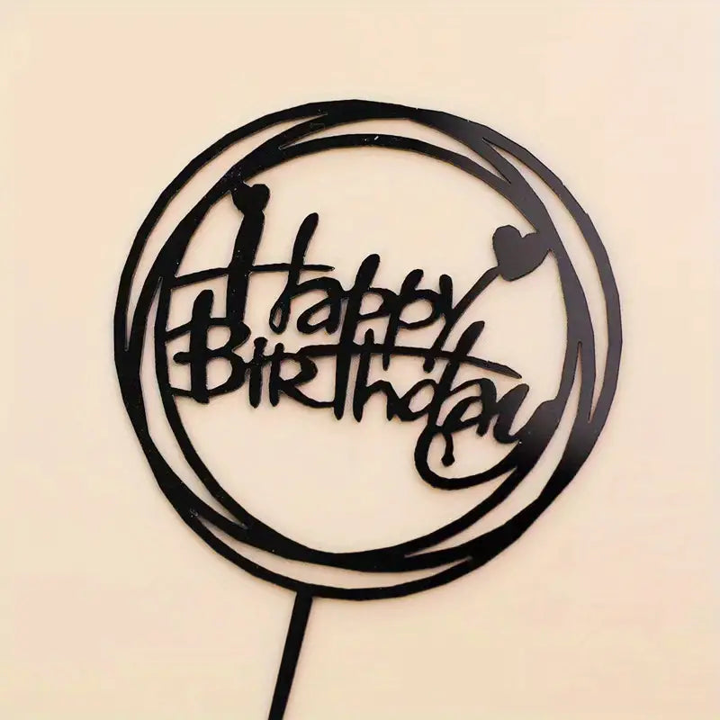 Flex Acrylic Birthday Toppers