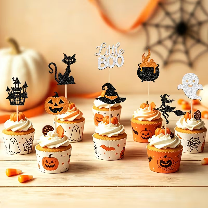 Halloween 8pc Cupcake Pics