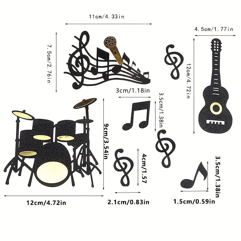 Musical Various 6Pc Toppers