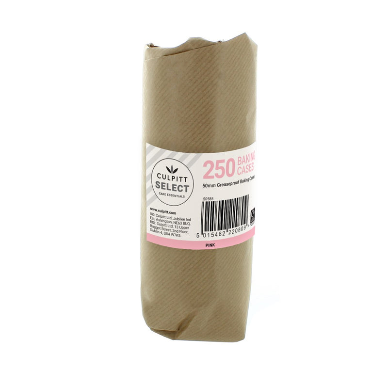 Professional Pink Baking Cases - 250pk