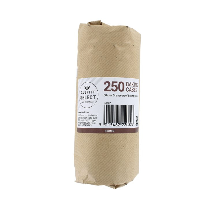 Professional Brown Baking Cases - 250pk