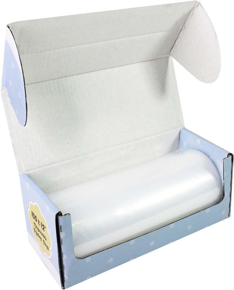 12 Inch Disposable Piping Bags - Roll Of 100