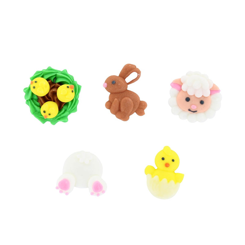 Easter Friends Sugar Pipings 20pk