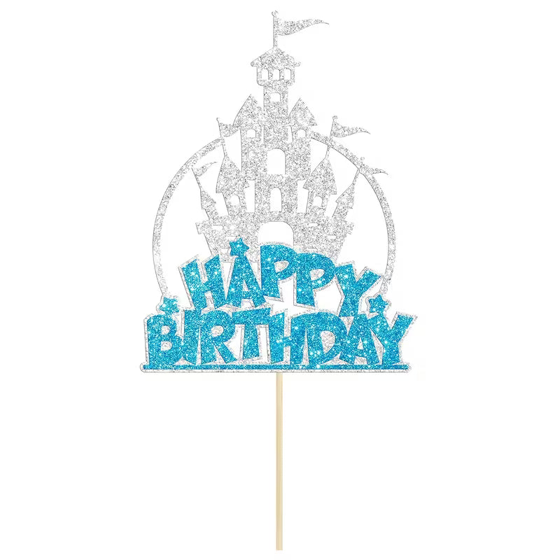 Ice Castle Birthday Topper