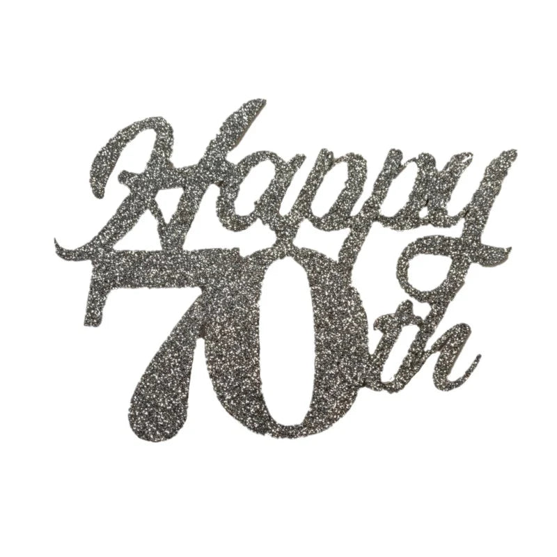 Occasion Number Toppers 4" x 4"
