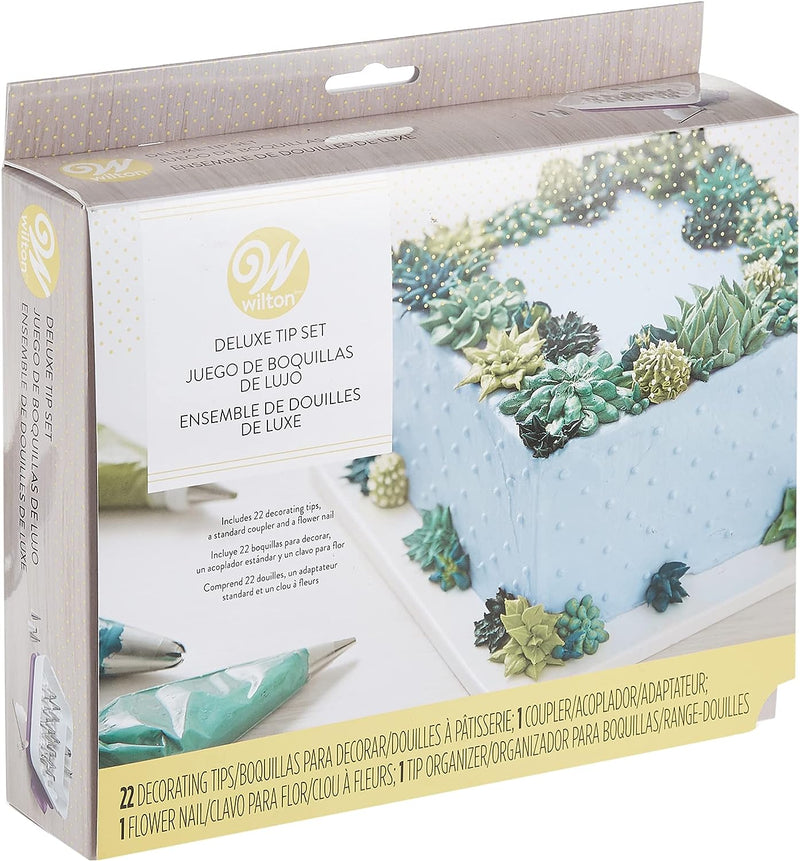 Wilton : Deluxe Icing Tip Set 22 pc