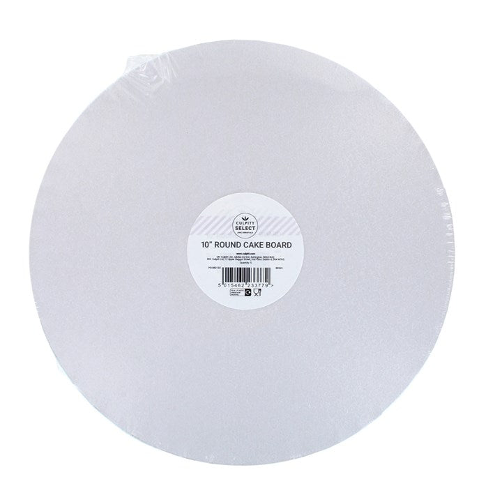 White Cake Drum 10" (25.5cm) - 12mm - Round