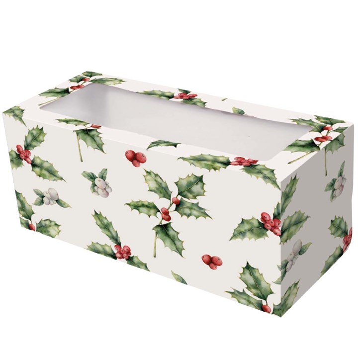 Vintage Holly Log Box 304x127x127mm (12x5x5")
