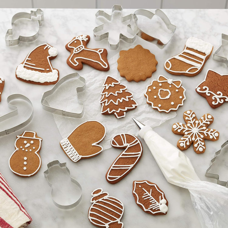 Wilton Metal Cutter Set Holiday Set/18