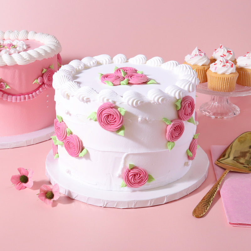 White Cake Drum 12" (30cm) - 12mm - Round