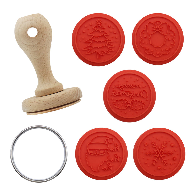 PME Christmas Cookie Stamp Set of 7 - 'Tis the Season!