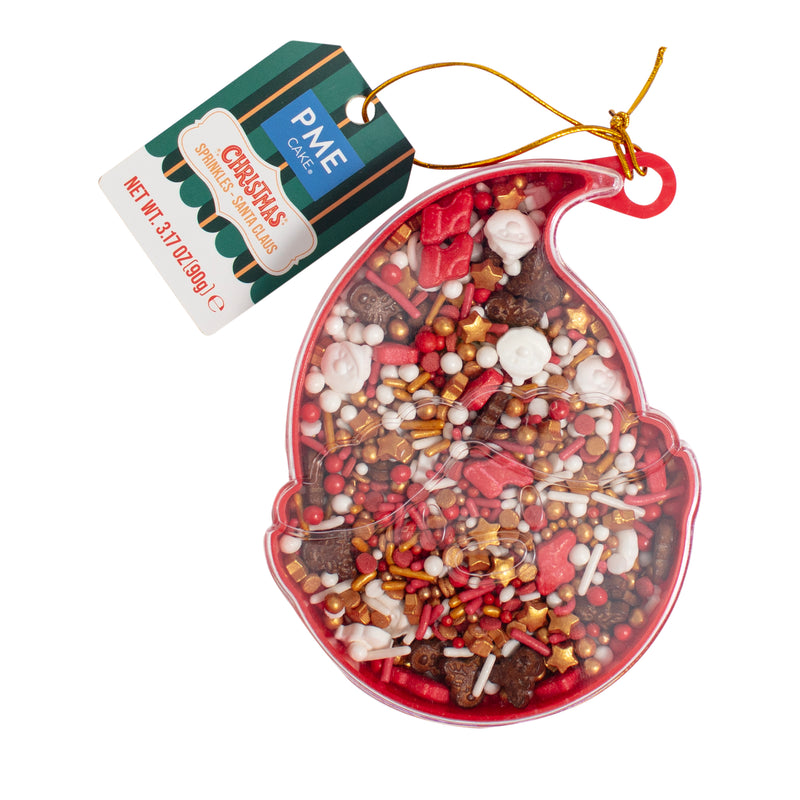 PME Christmas Novelty Sprinkles - Santa Claus (90g)