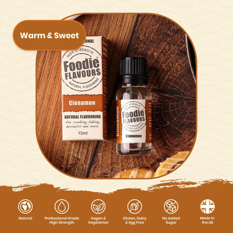 Cinnamon Natural Flavouring 15ml