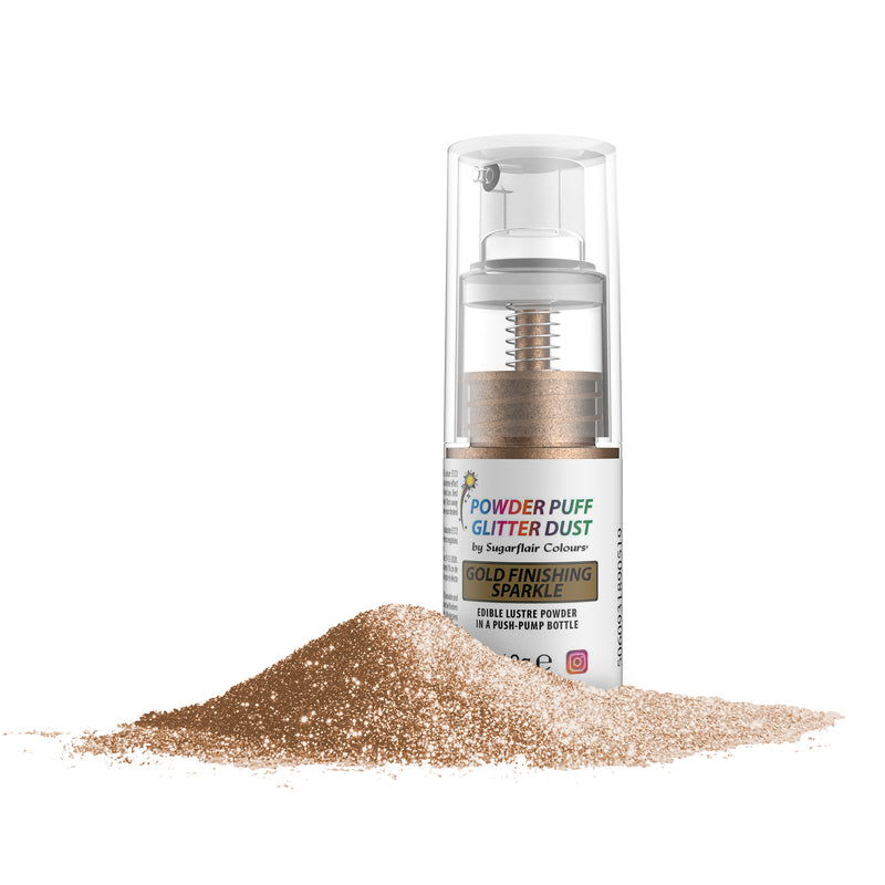 Gold Finishing Sparkle Pump Spray 10g E171 Free
