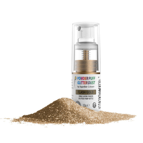 Flash Gold Pump Spray 10g E171 Free