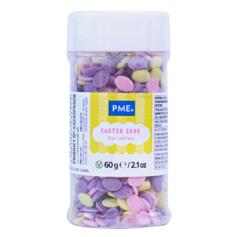 PME Easter Sprinkles - Confetti Eggs, 60g