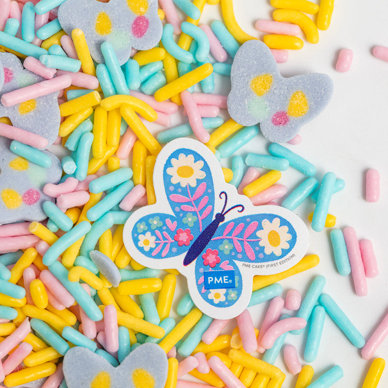 PME Cake Pastel Butterfly Sprinkles (57g)