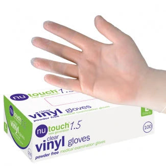 Food Safe Protective Vinyl Gloves or Apron S,M or L 100/pk