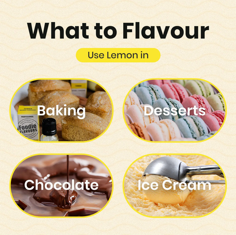 Lemon Natural Flavouring 15ml