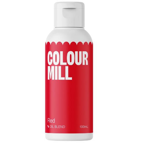 Oil Based Colouring 100ml Red