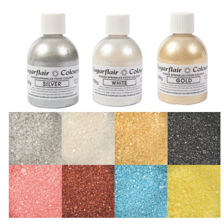 Green Sugar Sprinkles 100g