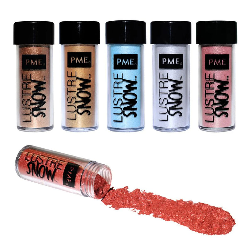 PME Edible Lustre Snow (10g) More Colours on the way