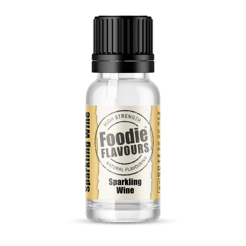 Sparkling White Wine Natural Flavouring 15ml BB July 26