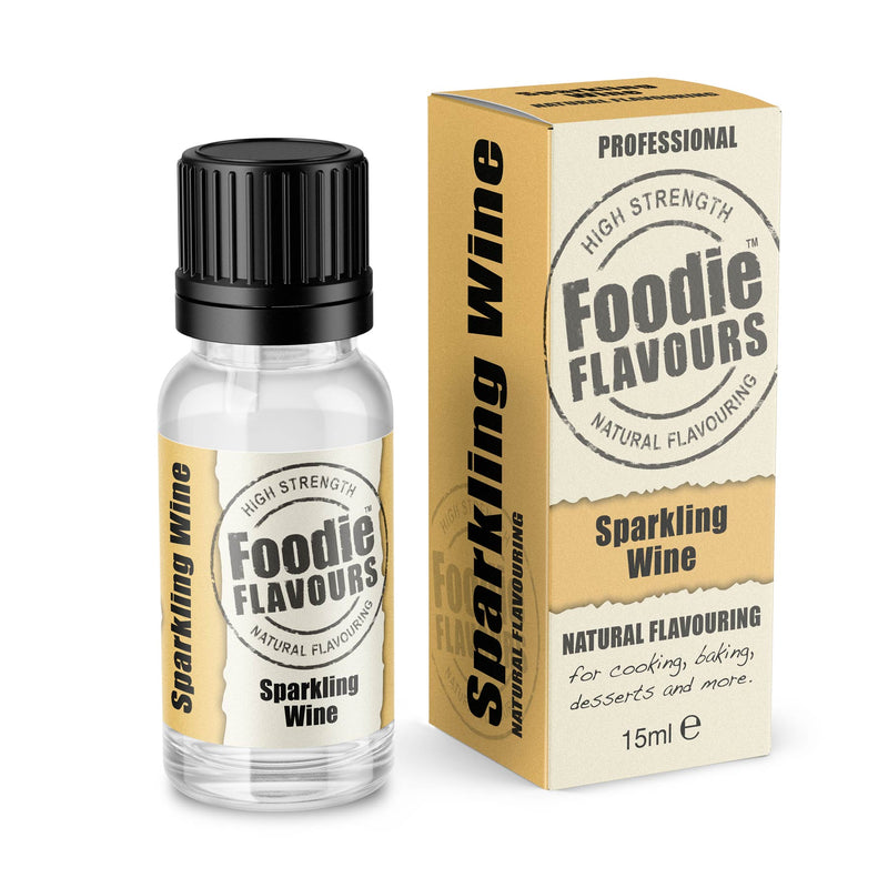 Sparkling White Wine Natural Flavouring 15ml BB July 26
