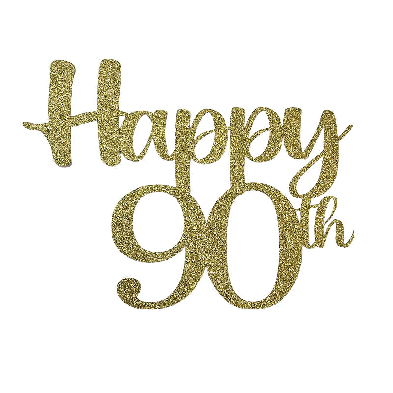 Occasion Number Toppers 4" x 4"