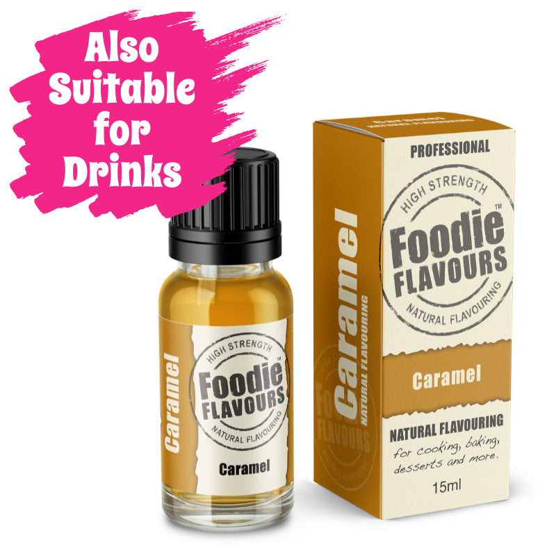 Caramel Natural Flavouring 15ml