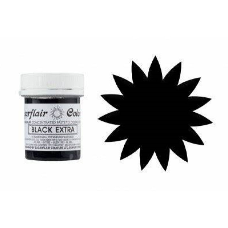 Sugarflair Black Extra Paste 42g