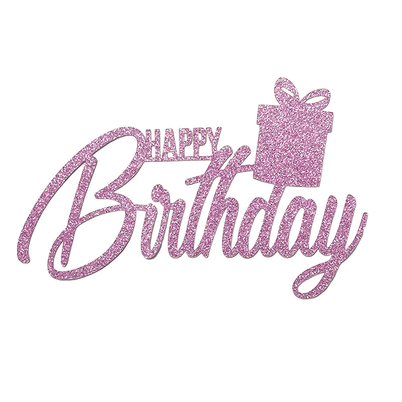 Happy Birthday Toppers 5" x 4" Approx (more coming soon)