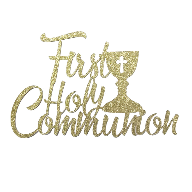 Communion Toppers 6" x 4" Approx