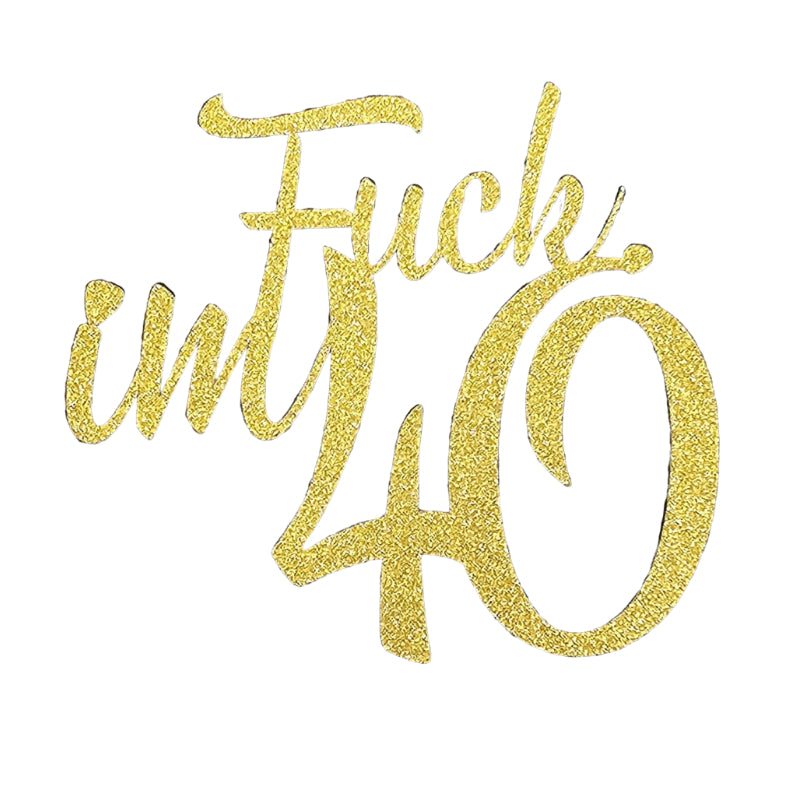F*ck I'm Toppers 4" x 4"