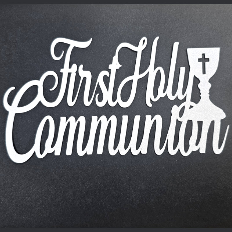 Communion Toppers 6" x 4" Approx
