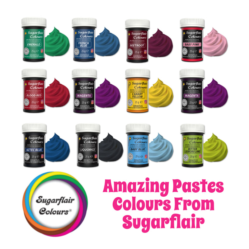 Sugarflair Spectral Pastes 25g - Choose Your Favourites