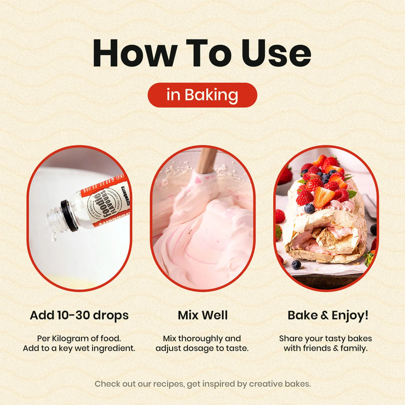 Strawberry Natural Flavouring 200ml (31/08/26)