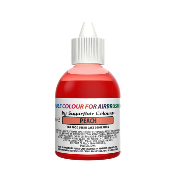 Sugarflair Airbrush Colour -Peach 60ml